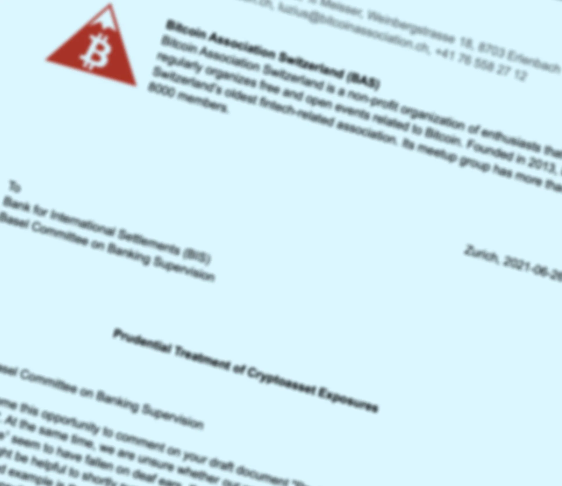 Prudential Treatment of Cryptoasset Exposures